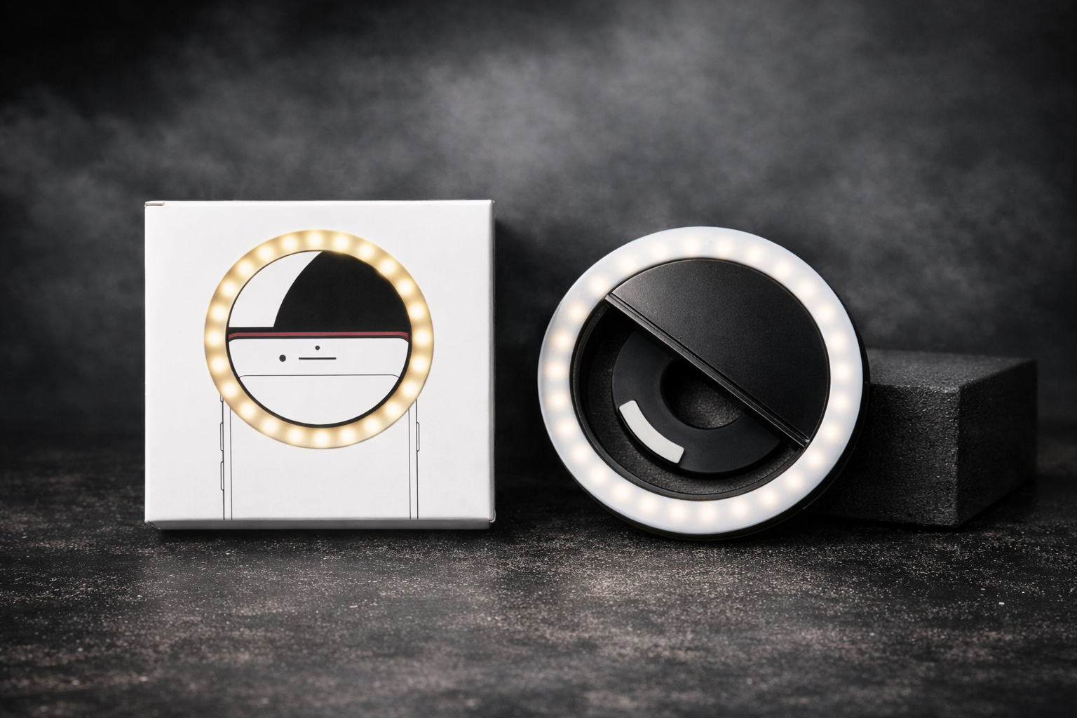 ✨ GlowPro Mini LED Ring Light — Perfect Lighting Anywhere, Anytime! ✨