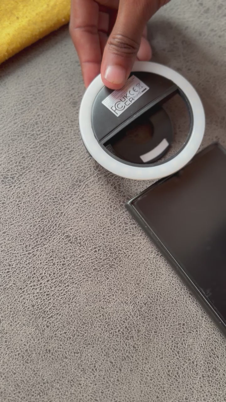 ✨ GlowPro Mini LED Ring Light — Perfect Lighting Anywhere, Anytime! ✨