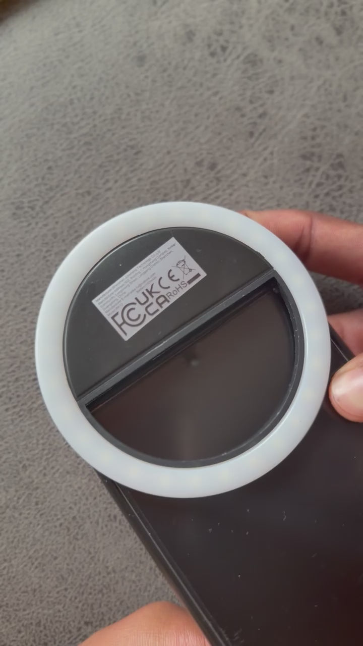 ✨ GlowPro Mini LED Ring Light — Perfect Lighting Anywhere, Anytime! ✨