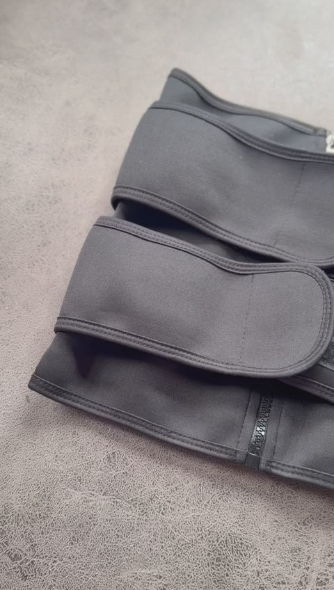 🖤 Premium Waist Trainer Belt – Sculpt, Support & Shape Your Core