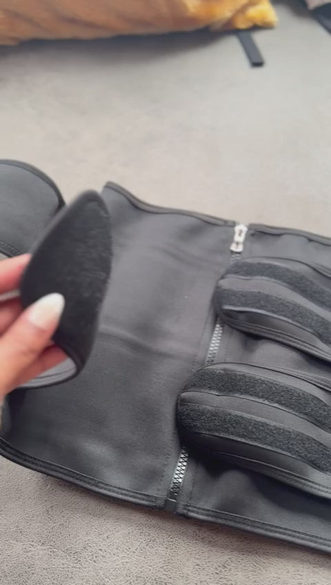 🖤 Premium Waist Trainer Belt – Sculpt, Support & Shape Your Core