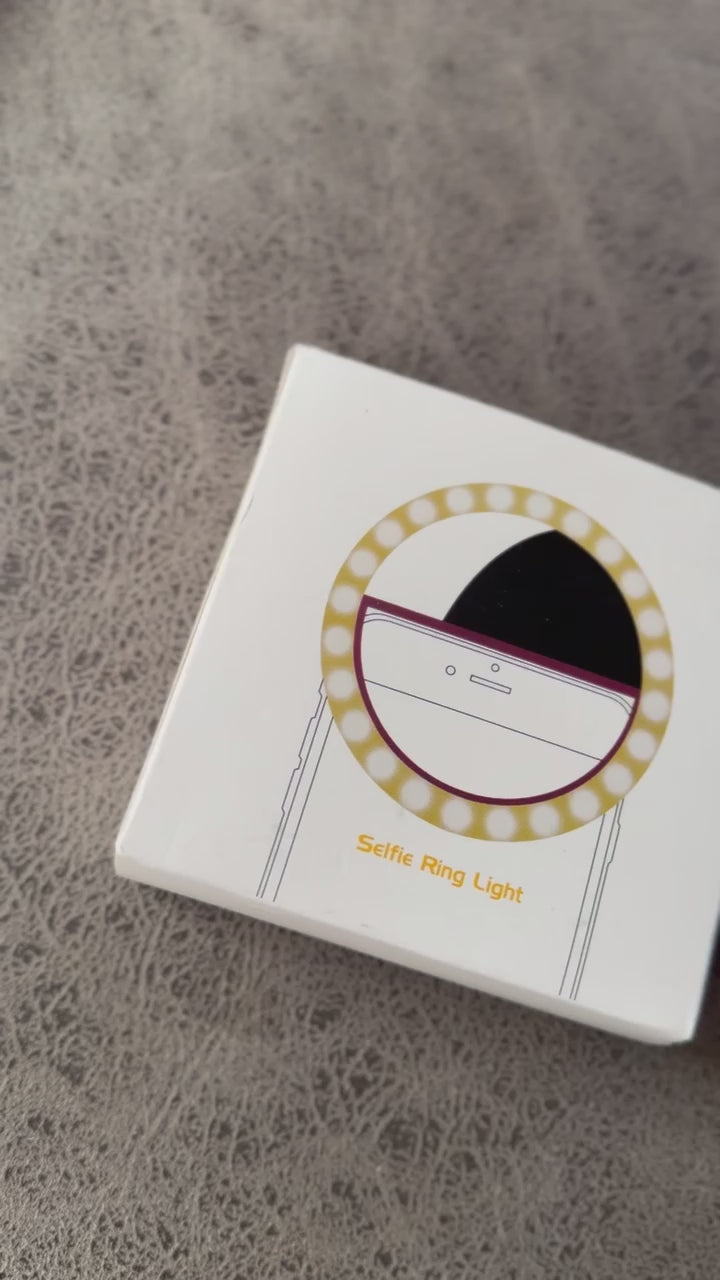 ✨ GlowPro Mini LED Ring Light — Perfect Lighting Anywhere, Anytime! ✨